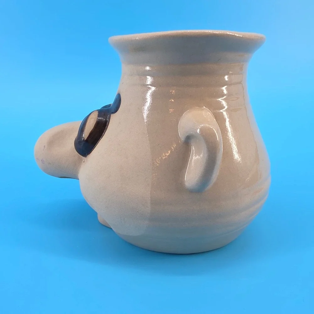 Mr Sniffles Egg Yolk Separator Its‎ Snot a Mug Ceramic Novelty Kitchen Tool Tan